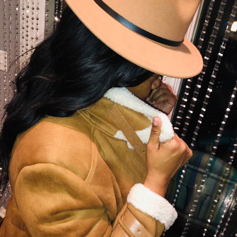 Biker Shearling Coat